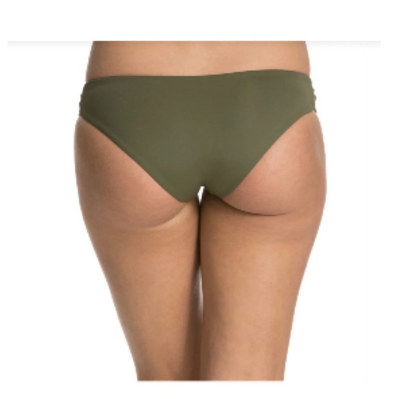 L*Space Estella bikini bottom - full cut - Fern green - Large - Picture 3 of 7